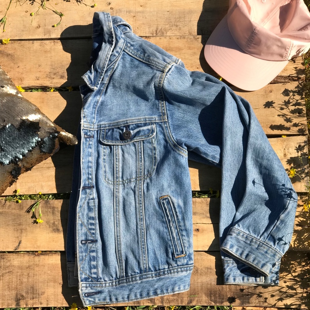 Jean Crop Jacket